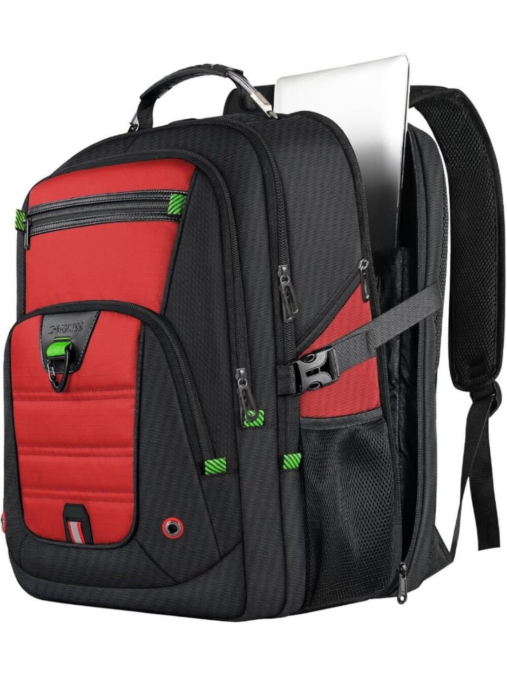 Extra Large 52L Travel Backpack for Men & Women, Fits 17.3" Laptops, Durable